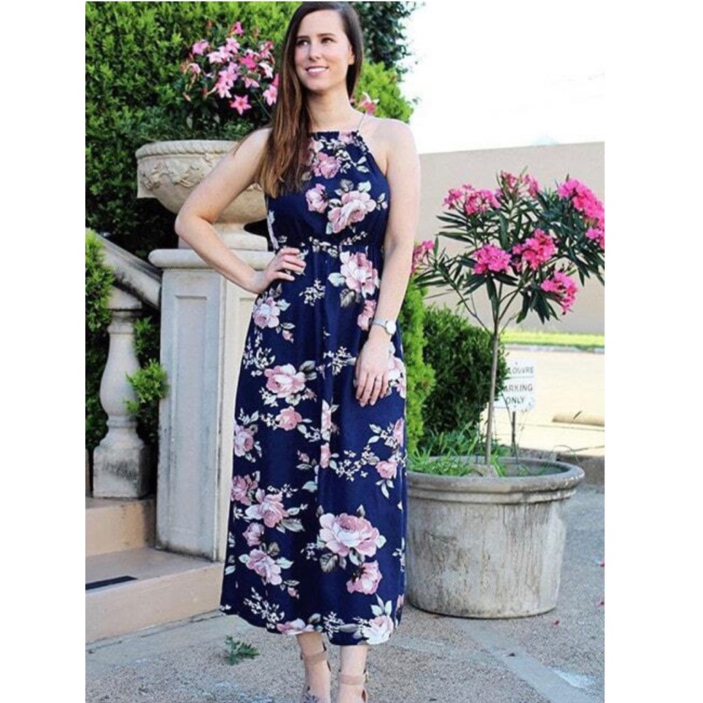 Long Floral Dress
